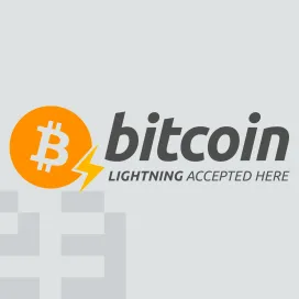 Bitcoin lightning accepted here